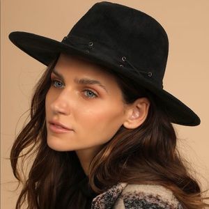 NWOT Suede Fedora